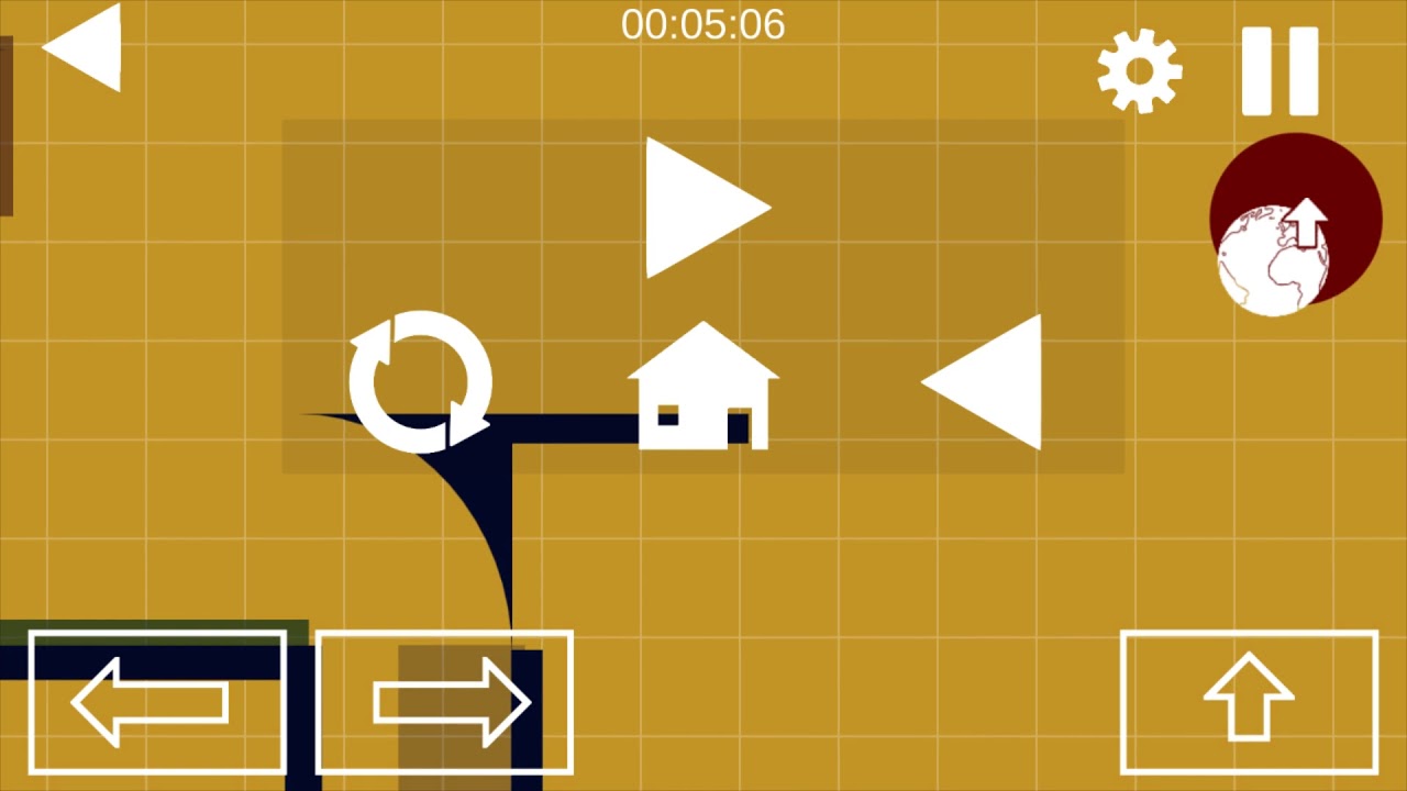 Buoyancy gameplay with a ball moving through a platforming level.